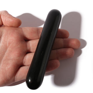 Obsidian Rounded Massage Wand - Extra Large #2 - 3 3/4" to 5 1/4" from The Rock Space