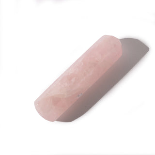 Rose Quartz A Pointed Massage Wand - Small #2 - 2 1/2" to 3 1/2" from The Rock Space