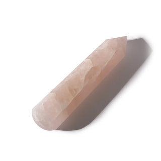 Rose Quartz A Pointed Massage Wand - Extra Large #2 - 3 3/4" to 5 1/4"    from The Rock Space