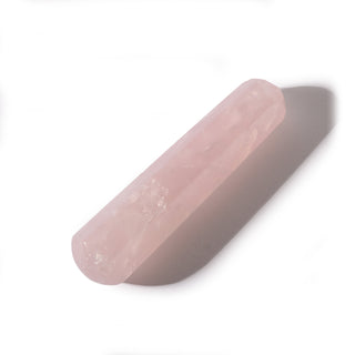 Rose Quartz A Pointed Massage Wand - Extra Small #2- 2" to 3"    from The Rock Space