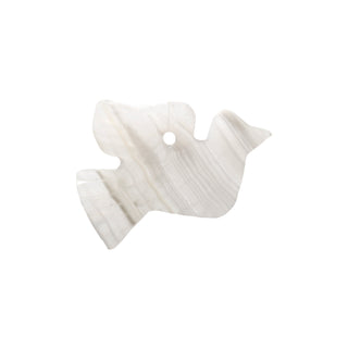 White Onyx - Doves - Wind Chime    from Stonebridge Imports