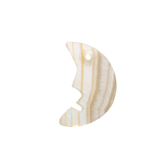 White Onyx - Moons and Stars - Wind Chime    from Stonebridge Imports