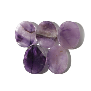 Amethyst Worry Stone - Pack of 5 from The Rock Space
