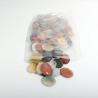 Mixed Stone Worry Stones - 100 Pack from Stonebridge Imports
