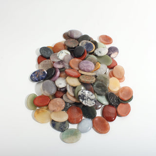 Mixed Stone Worry Stones - 100 Pack Default Title from Stonebridge Imports