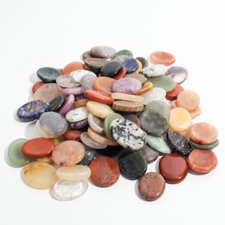 Mixed Stone Worry Stones - 100 Pack from Stonebridge Imports