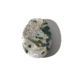 Green Tree Agate Worry Stone - Pack of 5    from Stonebridge Imports