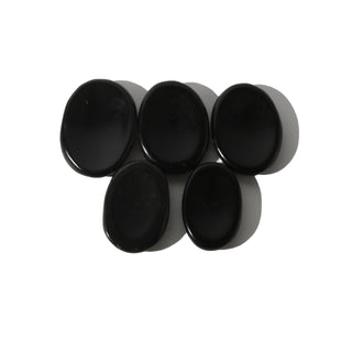 Obsidian Black Worry Stone - Pack of 5 from The Rock Space