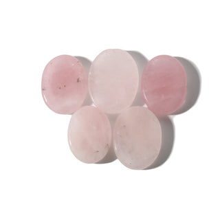 Rose Quartz Worry Stone - Pack of 5 from The Rock Space