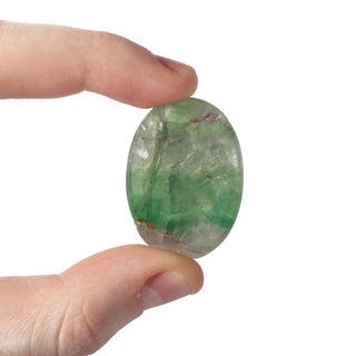 Fluorite Purple & Green Worry Stone - Pack of 5    from Stonebridge Imports