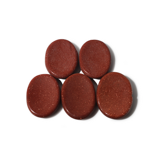 Brown Goldstone Worry Stone - Pack of 5 (Synthetic) from Stonebridge Imports