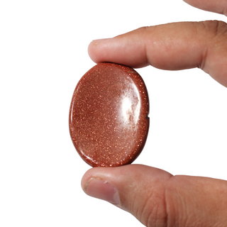 Brown Goldstone Worry Stone - Pack of 5 (Synthetic) from Stonebridge Imports