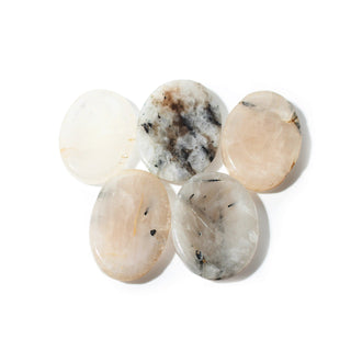 Tourmalinated Quartz Worry Stone - Pack of 5 from The Rock Space