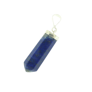 Lapis Lazuli Sterling Silver Pendant E 1 1/4" to 1 3/4" from The Rock Space