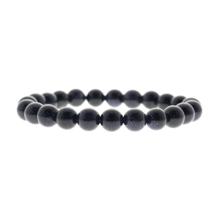 Goldstone Blue Round Bracelet from The Rock Space