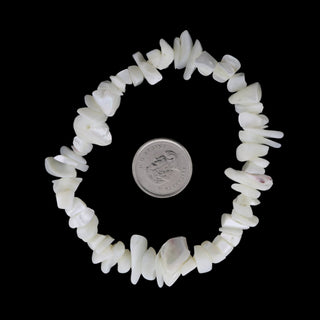 Mother of Pearl Chip Bracelet from The Rock Space