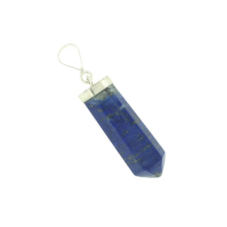 Lapis Lazuli Sterling Silver Pendant E 1 1/4" to 1 3/4" from The Rock Space