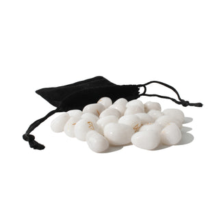 White Agate Runes Set from The Rock Space