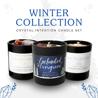 The Winter Candle Collection - 3 Pack - 9oz from The Rock Space