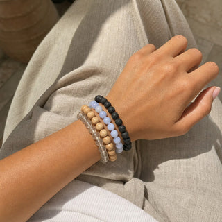 Agate Blue Lace Bracelet from Stonebridge Imports