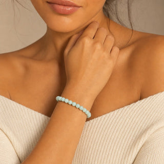 Amazonite Bead Bracelet from Stonebridge Imports