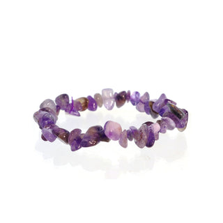 Amethyst Dark Chip Bracelet from Stonebridge Imports