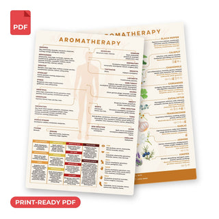 QuickStudy Guide 2.0 - Aromatherapy (PDF File) from The Rock Space