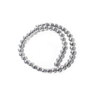 Silver Hematite Bead Strand from Stonebridge Imports
