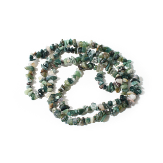 Moss Agate Bead Strand from Stonebridge Imports