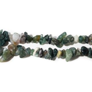 Moss Agate Bead Strand from Stonebridge Imports