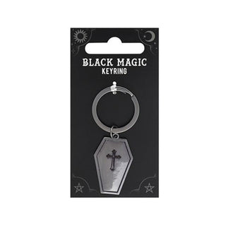 Black Gothic Magic Keyrings Coffin   from The Rock Space