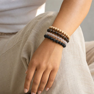 Bronzite Round Bracelet - 8mm from The Rock Space