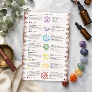 QuickStudy Guide 2.0 - Chakra (PDF File) from Stonebridge Imports