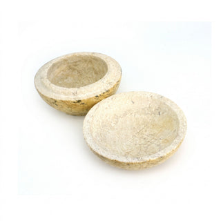 Soapstone Trinket Box - Round Top Varnished 3" from The Rock Space