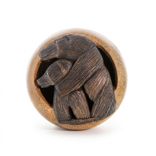 Soapstone Trinket Box - Carved - U#2 - 4" from The Rock Space