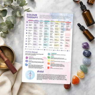 QuickStudy Guide 2.0 - Color Therapy (PDF File) from The Rock Space