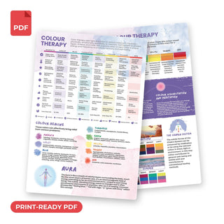 QuickStudy Guide 2.0 - Color Therapy (PDF File) from The Rock Space