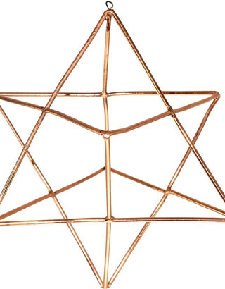 Copper Hanging Energizing Merkaba    from The Rock Space