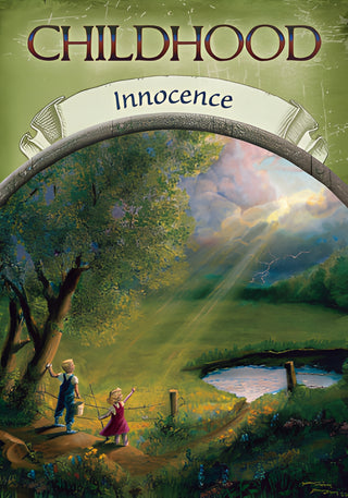 Earth Magic Oracle Cards — Childhood (Innocence) card