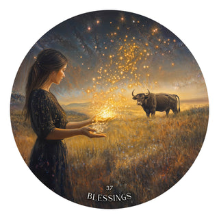 The Dark Moon Oracle — card 37, Blessings