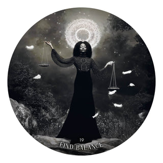 The Dark Moon Oracle — card 19, Find Balance