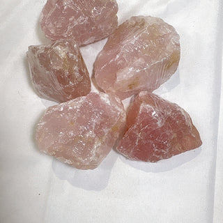 Rose Quartz A #1 Chunk - 20kg Box - 3-5" from The Rock Space