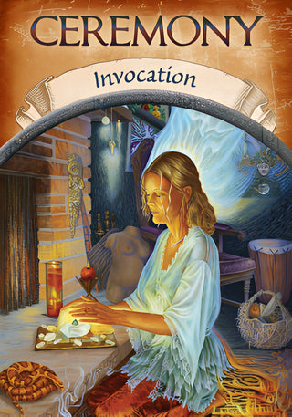Earth Magic Oracle Cards — Ceremony (Invocation) card