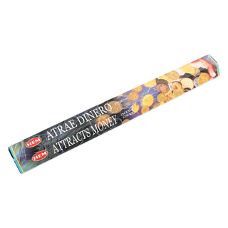 Attracts Money Hem Incense Sticks - 20 Sticks from The Rock Space