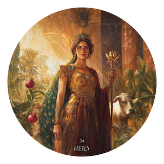 The Dark Moon Oracle — card 34, Hera