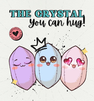 Crystal Plushies - Pre-Order ✨    from The Rock Space