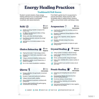 QuickStudy Guide 2.0 - Energy Practices (PDF File) from The Rock Space