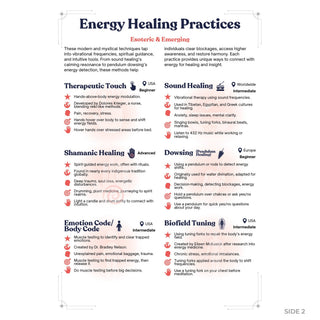 QuickStudy Guide 2.0 - Energy Practices (PDF File) from The Rock Space