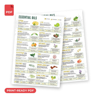 QuickStudy Guide 2.0 - Essential Oils (PDF File) from The Rock Space