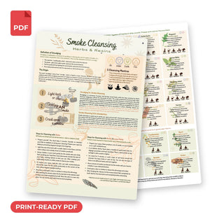 QuickStudy Guide 2.0 - Herbs & Cleansing (PDF File) from The Rock Space